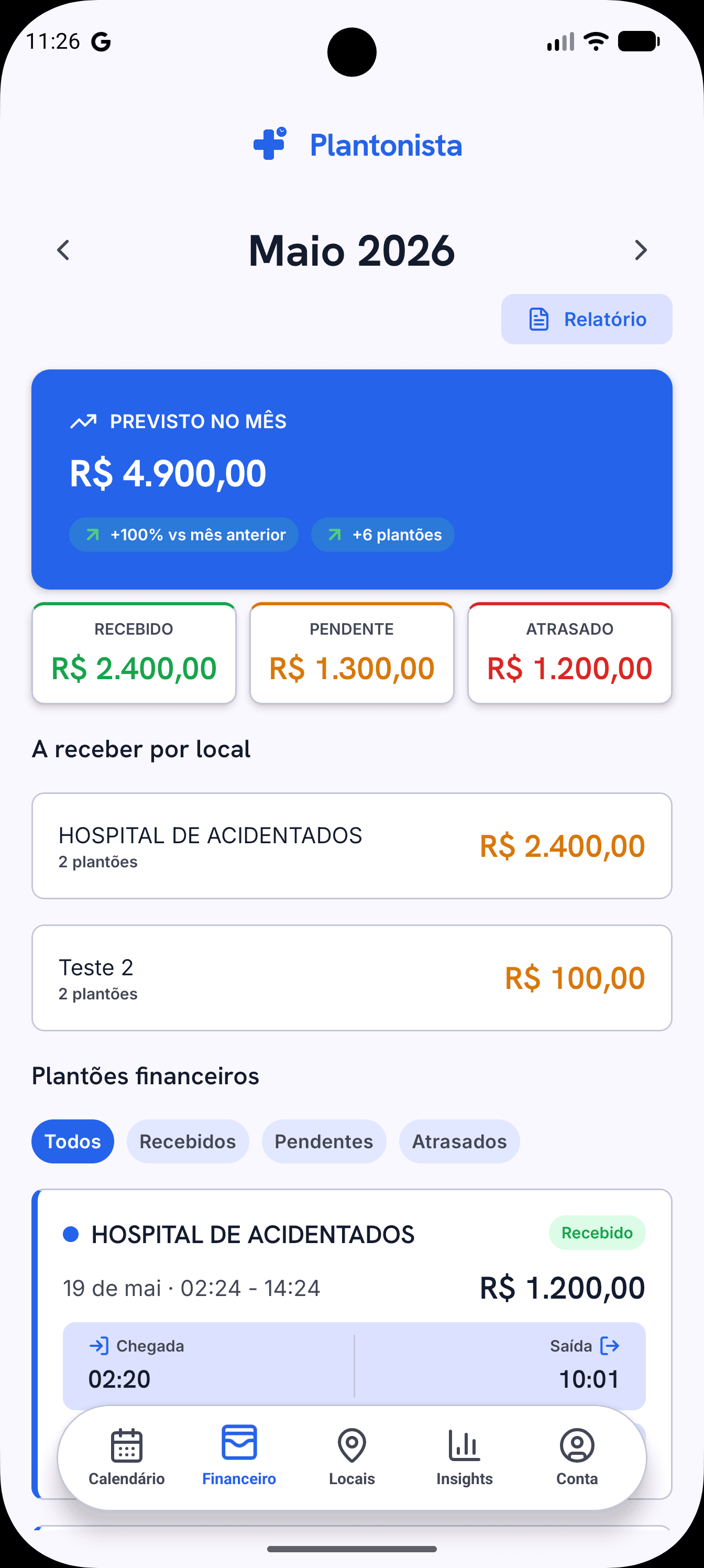 Recurso 1 do Plantonista